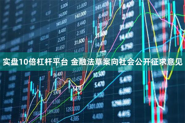 实盘10倍杠杆平台 金融法草案向社会公开征求意见